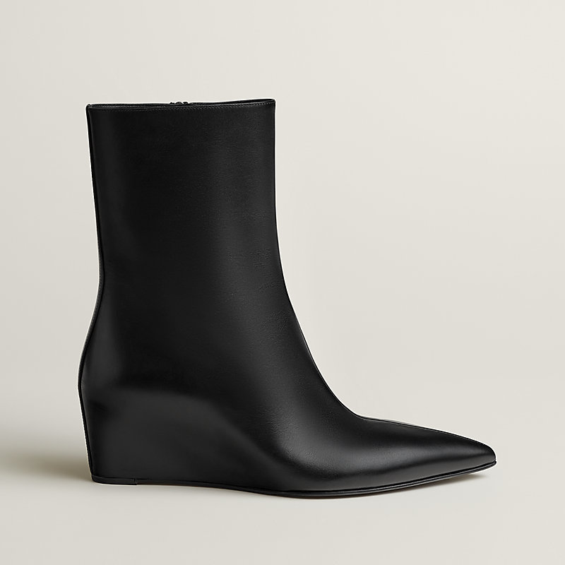 Leonie 55 ankle boot - Black | Hermès Macau SAR